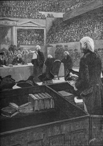 Rättegången mot Warren Hastings, 1788-1795 1905 av Unbekannt