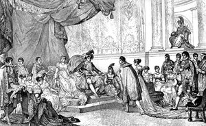 Jerome Bonapartes bröllop, 22 augusti 1807 1882-1884 av Unbekannt