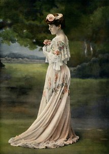 Vaudeville teater. - LEsboufe - Suzanne Despres, roll som Mme Richter-Mme Belgrand, 1904. av Unbekannt