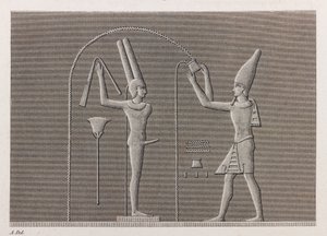 Thebe: Karnak, närbild av Unbekannt
