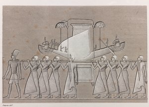 Thebe, Karnak närbild av Unbekannt
