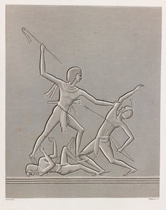 Thebe: Karnak, närbild av Unbekannt