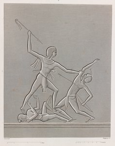 Thebe: Karnak, närbild av Unbekannt