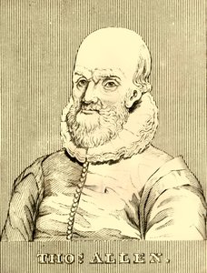 Thomas Allen, 1542-1632, 1830. av Unbekannt