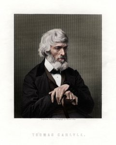 Thomas Carlyle, skotsk essäist, satiriker och historiker, mitten av slutet av 1800-talet av Unbekannt