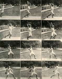 Kasta diskus utan att vända, 1908. av Unbekannt