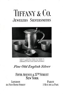 Tiffany & Co.-annons, 1937 av Unbekannt