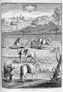 Jordbearbetning, 1775 av Unbekannt