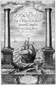 Titelsidan för Francis Bacons Institutio Magna, 1620 1893 av Unbekannt