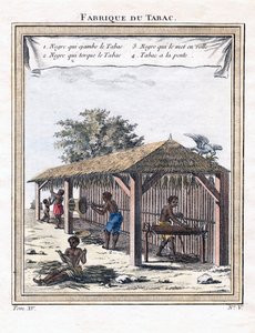 Tobaksfabrik, 1780 av Unbekannt