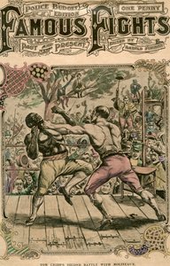 Tom Cribbs andra strid med Molineaux, 1811 sent 1800- eller tidigt 1900-tal av Unbekannt