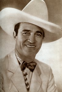 Tom Mix, amerikansk filmskådespelare, 1933 av Unbekannt