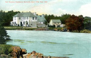 Tom Moors residens, Bermuda, ca 1900-talet av Unbekannt