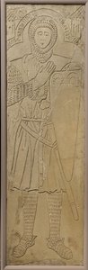 Gravbild av Jacquelin de Ferriere, ca. 1275-1300. av Unbekannt