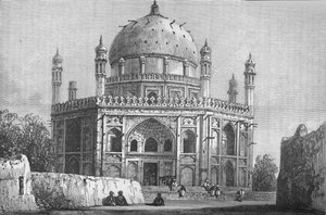 Tomb of Ahmed Shah, Adjoining the Citadel, Candahar, c1880 av Unbekannt
