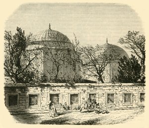 Tomb of Solyman the Magnificent och Roxolana, Konstantinopel, 1890. av Unbekannt