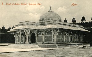 Sulim Chishtis grav, Kuttehpur Sikri. Agra. av Unbekannt