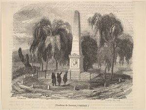 Turennes grav i Salsbach, 1835-78. av Unbekannt