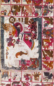 Tonalamatl Aubin, Folio 16, 1400-talet av Unbekannt