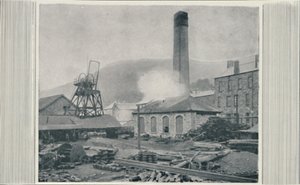 Toppen av en kolgruva, 1910 av Unbekannt