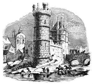 Tour de Nesle, Paris, 1600-talet, 1870 av Unbekannt