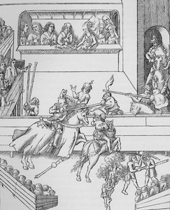 Tournament of the Earl of Warwick, 1500-talet 1906 av Unbekannt