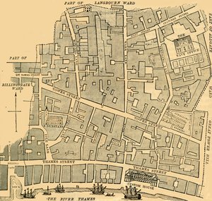 Tower Street Ward, c1872. av Unbekannt
