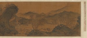 Bockvägar i bergen i Shu, 1600-1700-talet. av Unbekannt
