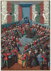 Rättegång mot Jean II, hertig av Alencon, 1458 av Unbekannt