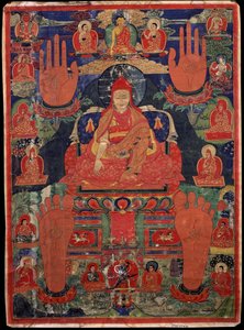 Tsuglag Gyatso, den tredje Pawo Rinpoche (ca 1567-1630) av Unbekannt