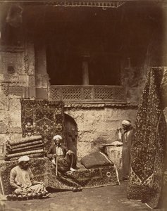 Turkisk mattbasar, Kairo, ca. 1880. av Unbekannt