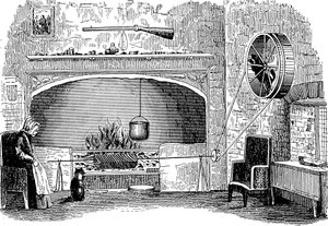 Turnspithund på jobbet, c1880 av Unbekannt