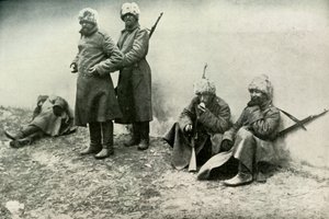 Typer av den ryska armén, 1919. av Unbekannt