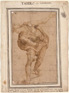 Un Hebreo, from Christ Shown to the People recto, efter 1556. av Unbekannt