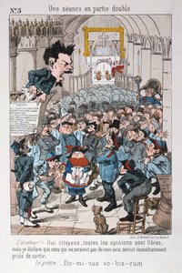 En dubbel delsession, 1871. av Unbekannt