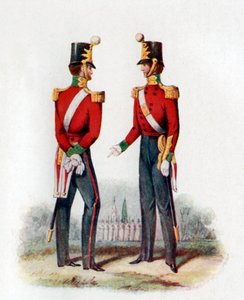 Uniform för 19:e regementet, 1848 1904 av Unbekannt