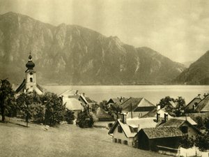 Unterach am Attersee, Oberösterreich, c1935. av Unbekannt
