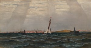 Untitled Harbour Scene, n.d. av Unbekannt