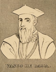 Vasco da Gama, c1460-1524, 1830. av Unbekannt