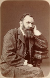 Vasilij Perov, rysk konstnär, 1880 av Unbekannt