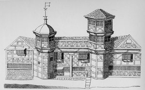Vaux Hall Manor House, c1813, 1912 av Unbekannt