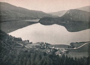 Vid Haverstingtunneln, Bergensbanen, 1914. av Unbekannt