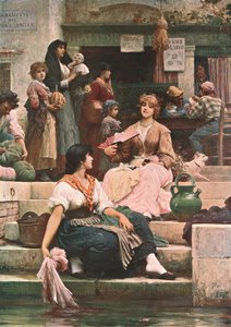 Venetianer, 1885, c1902. av Unbekannt