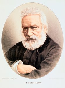Victor Hugo, fransk poet, dramatiker och romanförfattare, ca 1880 av Unbekannt