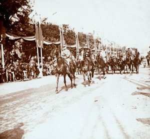 Segerparad, Paris, Frankrike, c1918-c1919 av Unbekannt