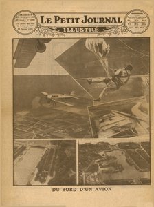 Utsikt från ombord på ett plan, 1931. av Unbekannt