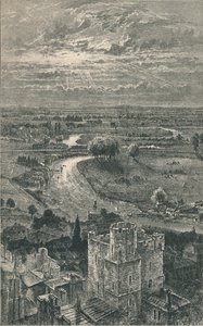 Utsikt från Runda tornet, 1895 av Unbekannt