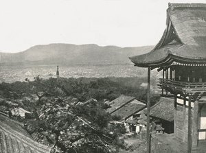 Utsikt från kullarna, Kyoto, Japan, 1895. av Unbekannt