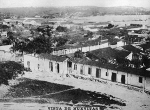 Utsikt över Nuevitas, 1869, 1920-talet av Unbekannt