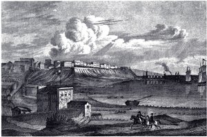 Utsikt över Odessa, ca. 1830 av Unbekannt